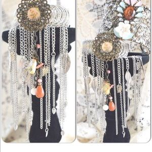 Gypsy spell arm cuff, gypsy bracelet, boho jewelry